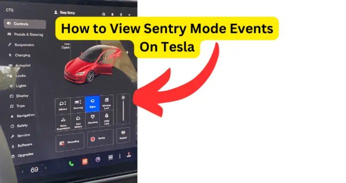 How to View Sentry Mode Events On Tesla