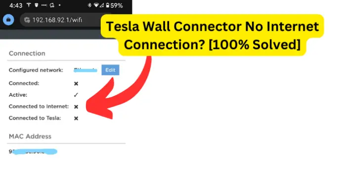 Connect to Wall Connector