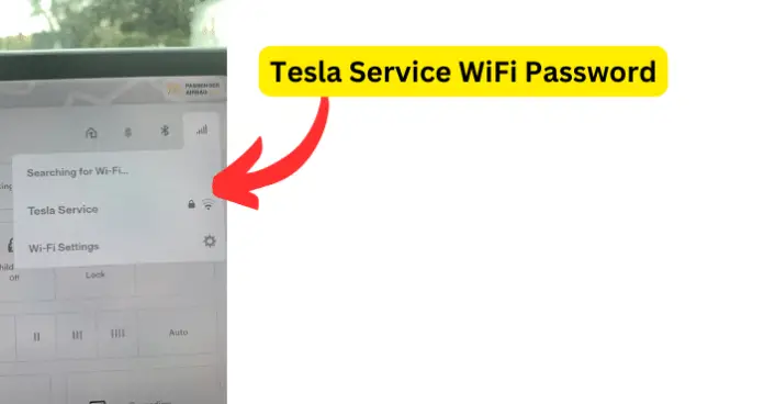 Tesla Service WiFi Password