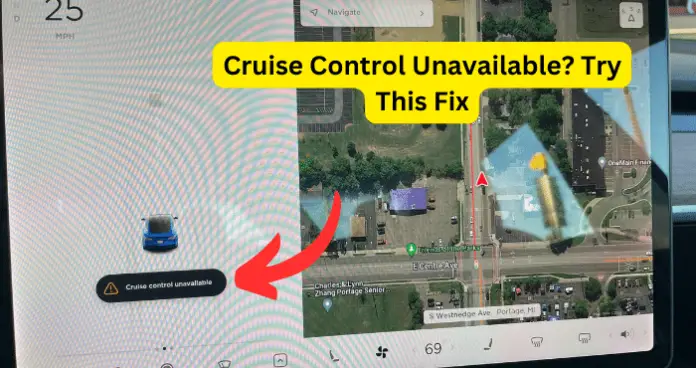 Cruise Control Unavailable