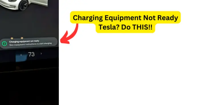 Charging Equipment Not Ready Tesla