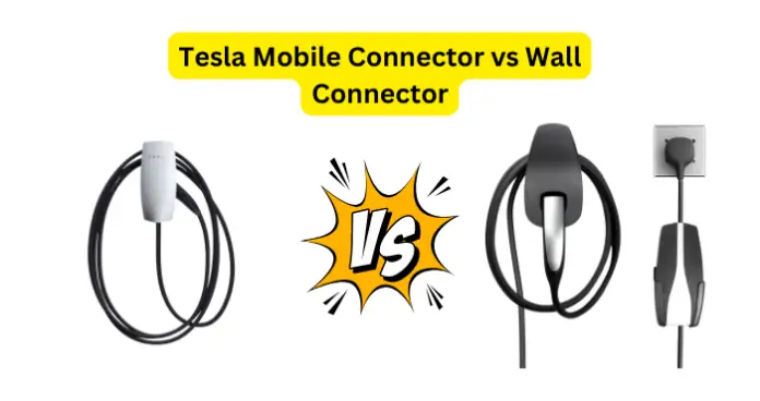 Tesla Mobile Connector vs Wall Connector