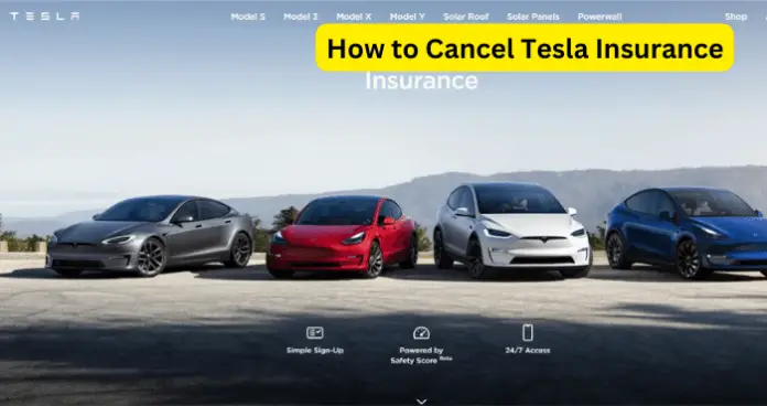 How to Cancel Tesla Insurance