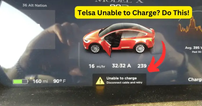 Telsa Unable to Charge