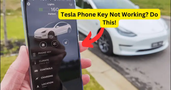 Tesla Phone Key Not Working