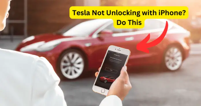 Tesla Not Unlocking with iPhone