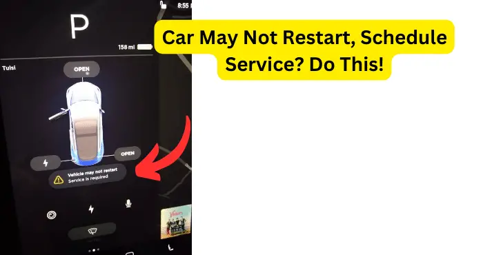 ALERT WARNING VEHICLE MAY NOT RESTART SERVICE IS REQUIRED CODE BMS visual data 7