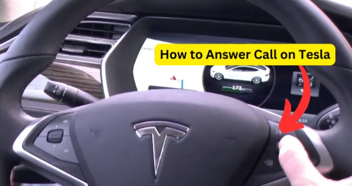 How to Answer Call on Tesla