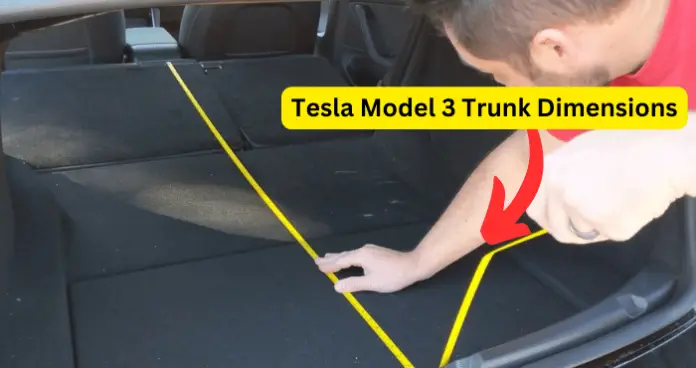 Tesla Model 3 Trunk Dimensions