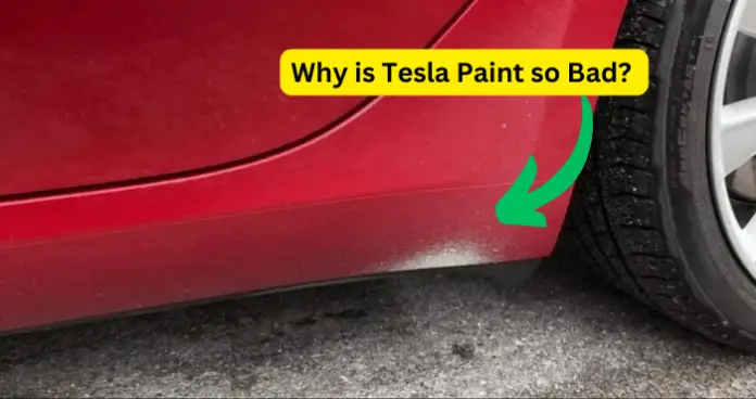 Why is Tesla Paint so Bad? 