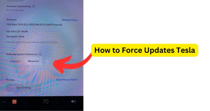 How to Force Updates Tesla