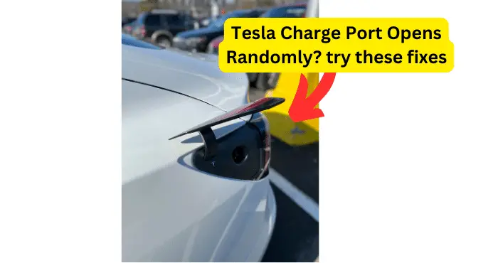 Tesla Charge Port Opens Randomly